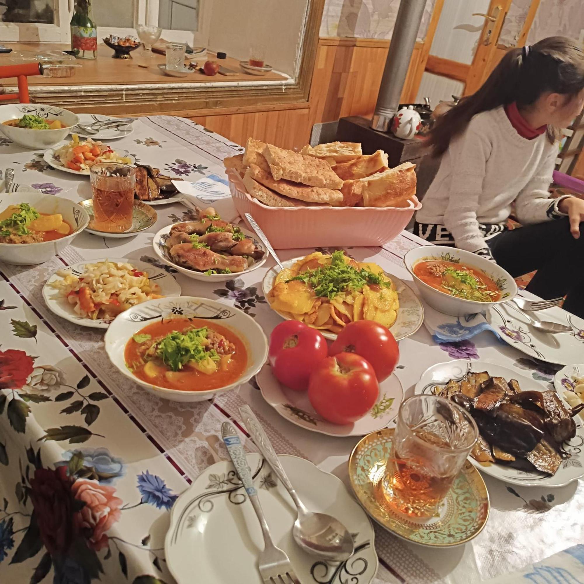 Zaur Guest Hause Hotel Xinaliq Kültér fotó